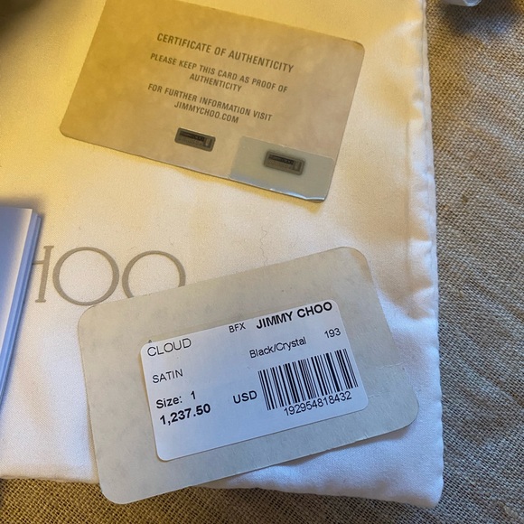 Cloyd Satin Sunburst Jimmy Choo Clutch - Picture 4 of 6